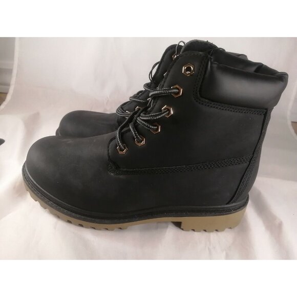 George Fashion Boots Ladies Size 7 Black New Without Box - Picture 3 of 6